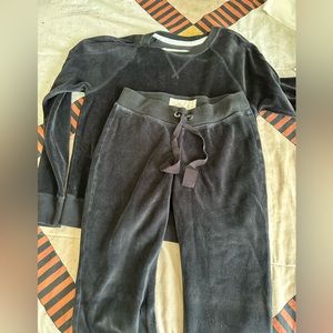 Hollister velour sweatsuit